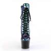 Pleaser - ADORE1020SHG Platform Boots, Pole dance shoes - Pole dance shoes - Purple/Green Product image